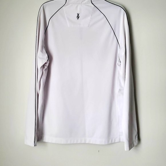 LOPEZ Women's Long Sleeve Golf Shirt Zip Up Pullover Performance Activewear MED - Picture 6 of 8